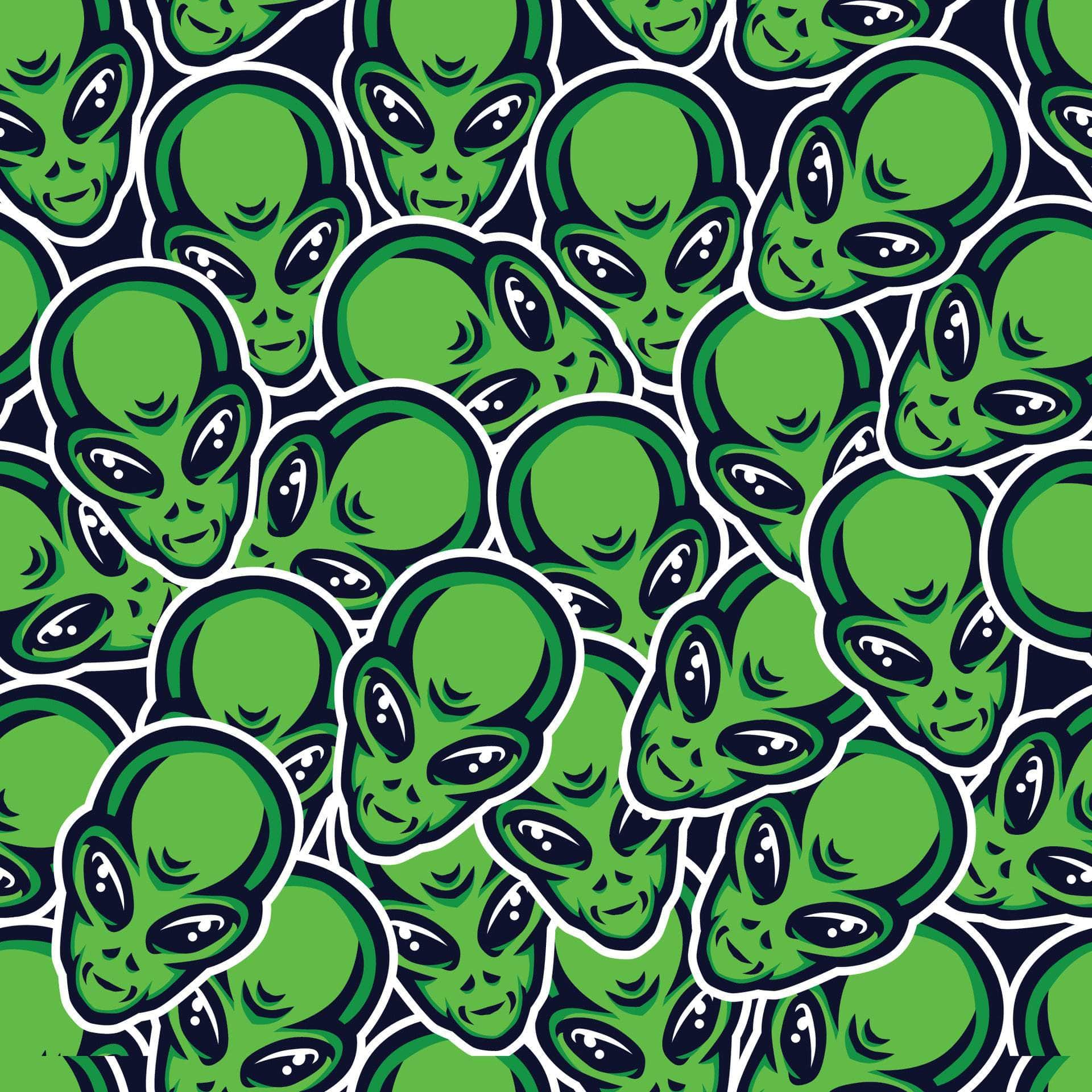 Alien Print Marine Vinyl - Flexa - Image 12