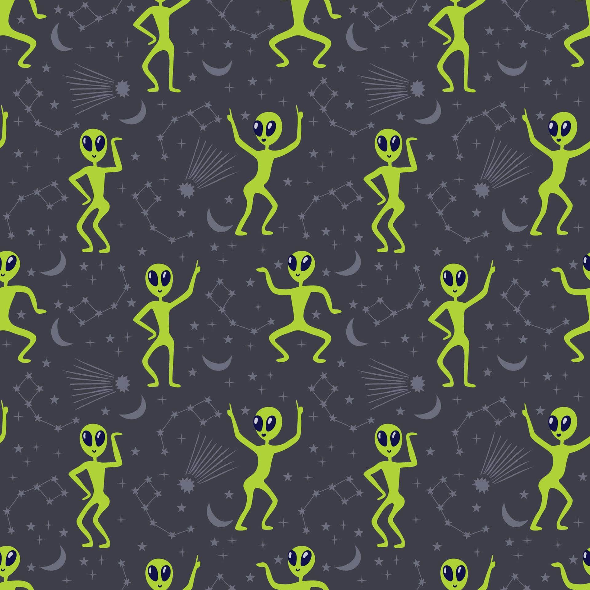 Alien Print Marine Vinyl - Flexa - Image 8