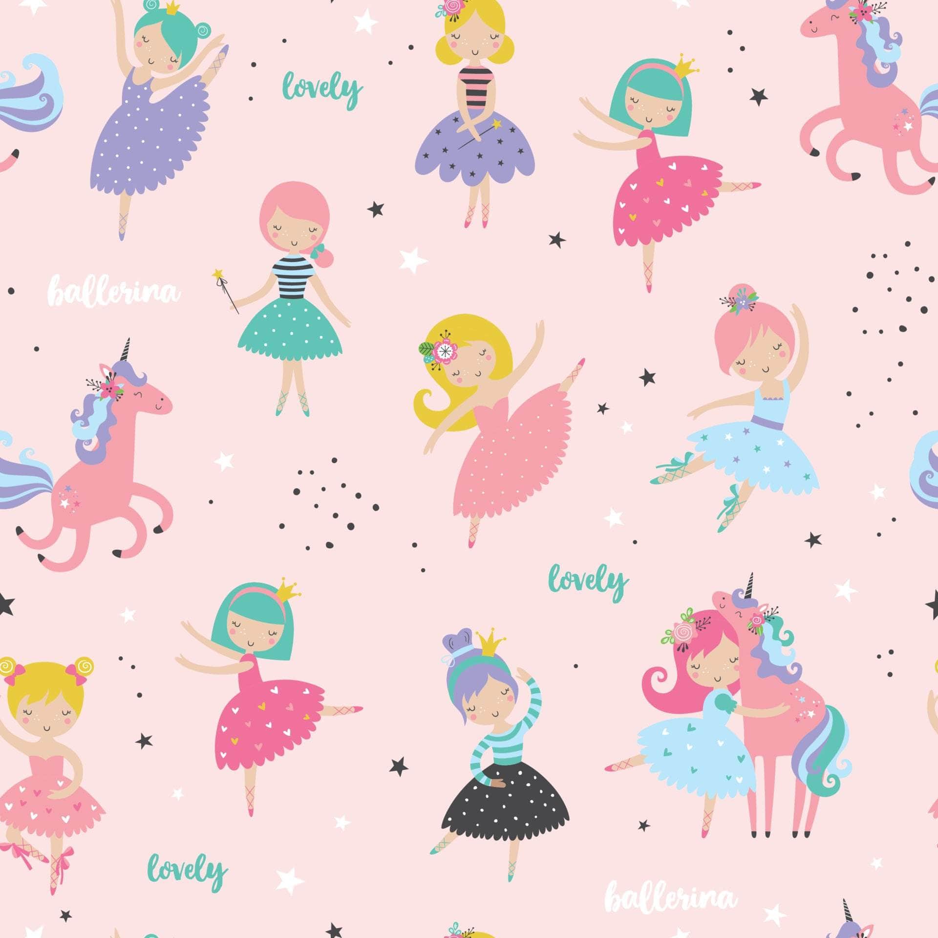 Ballerina Themed Vinyl Fabric - Flexa - Image 8