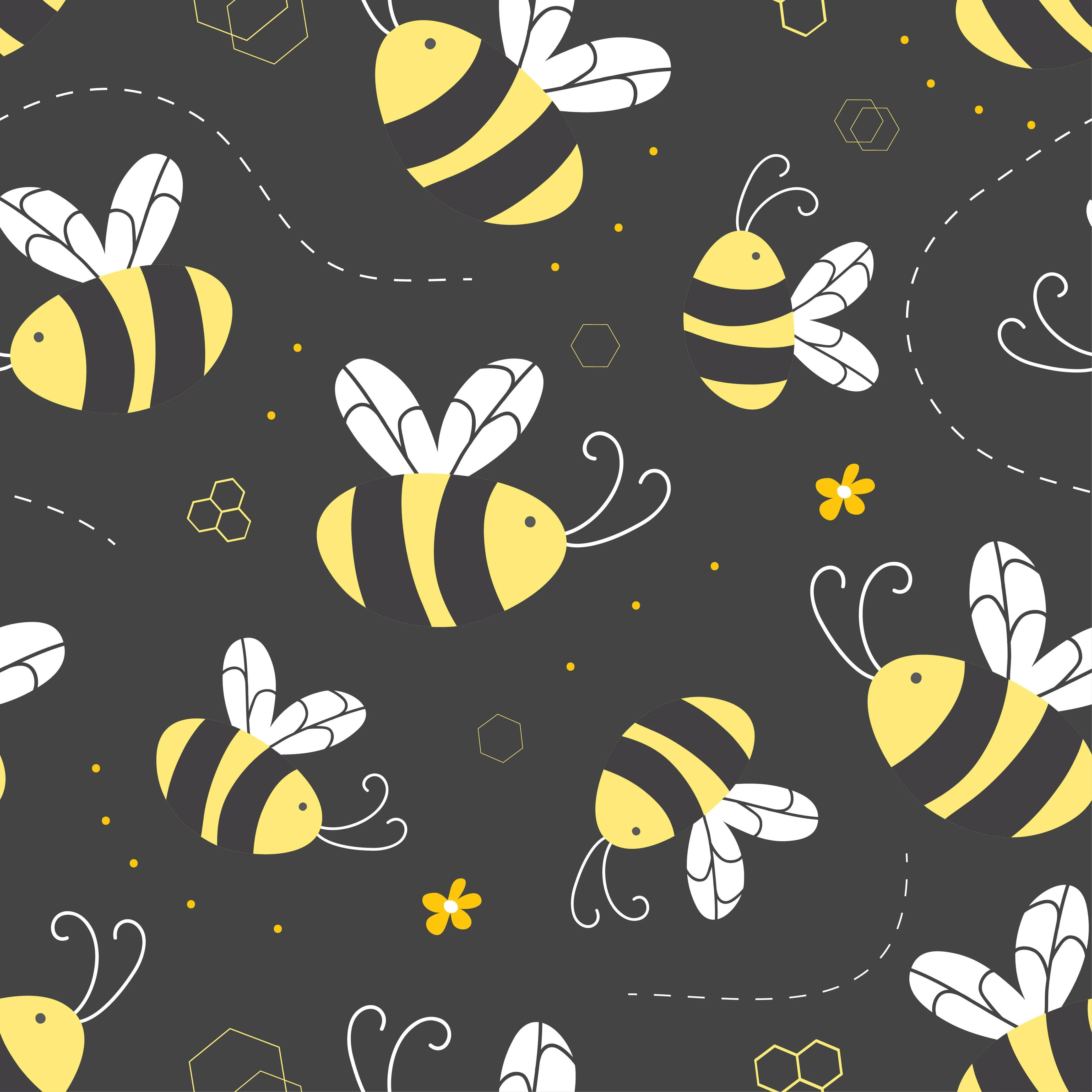 Bee Print Marine Vinyl - Flexa - Image 13