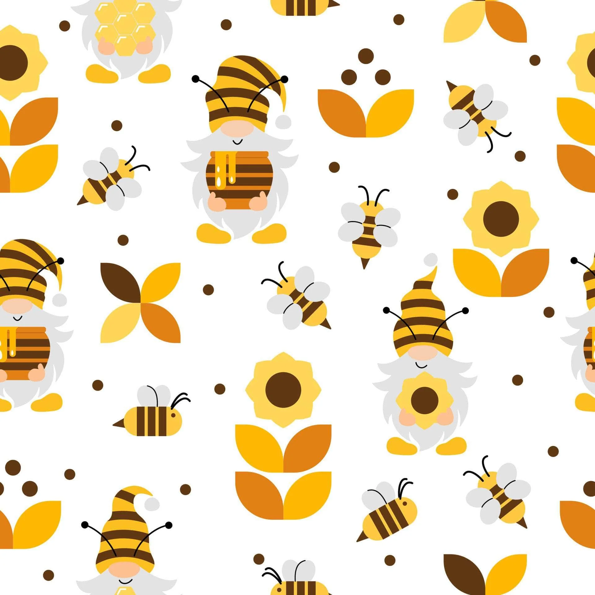 Bee Print Marine Vinyl - Flexa - Image 4