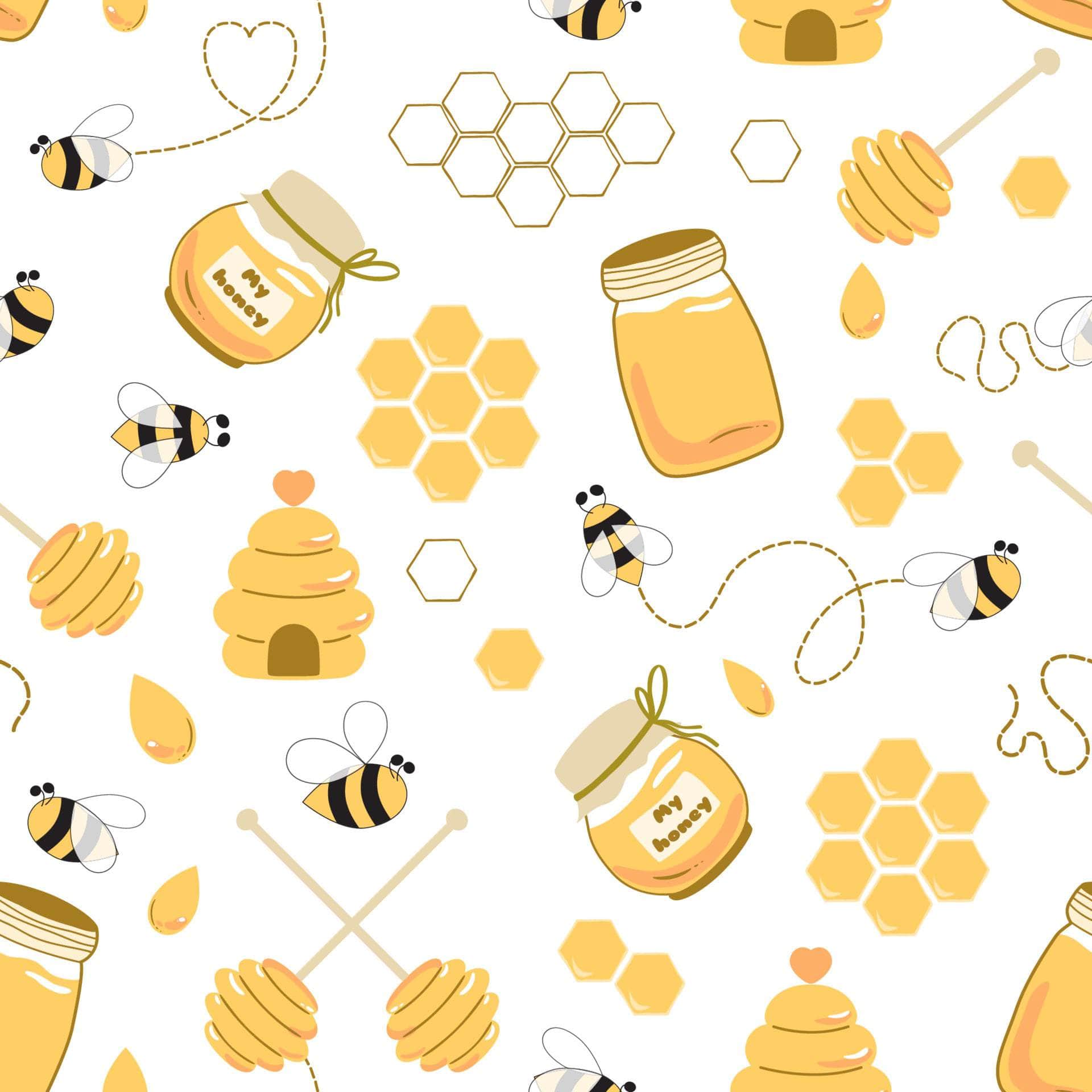 Bee Print Marine Vinyl - Flexa - Image 5