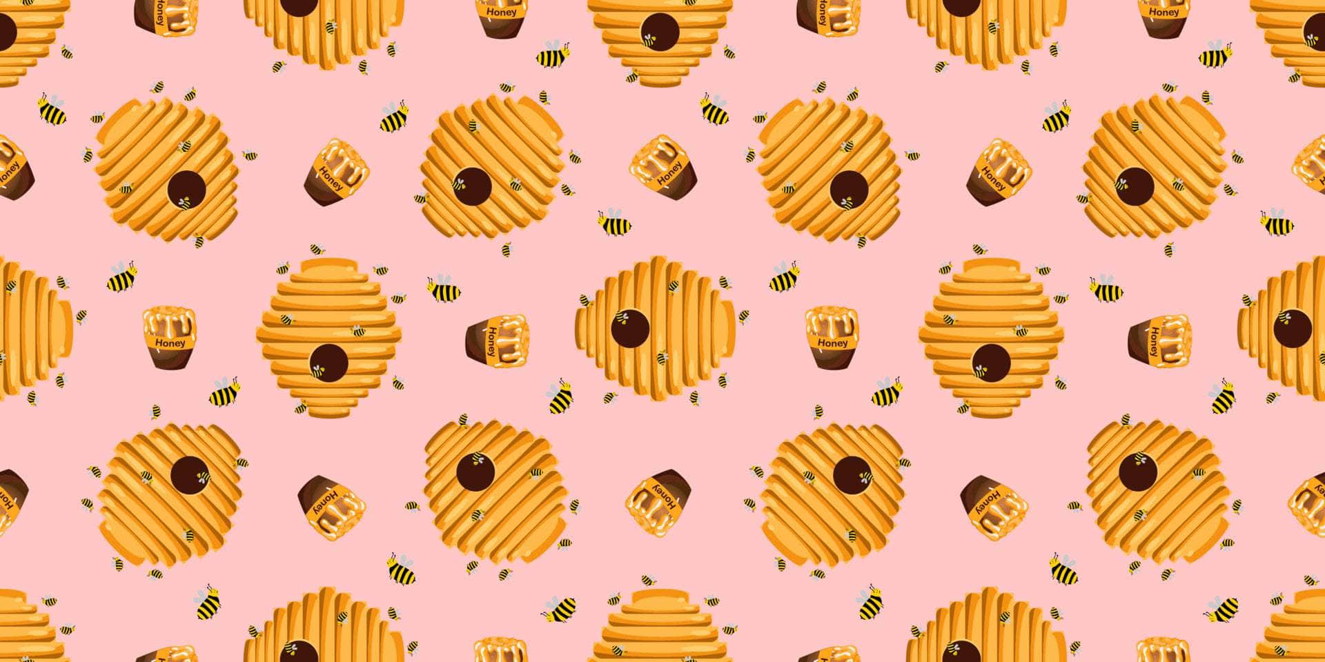 Bee Print Marine Vinyl - Flexa - Image 7