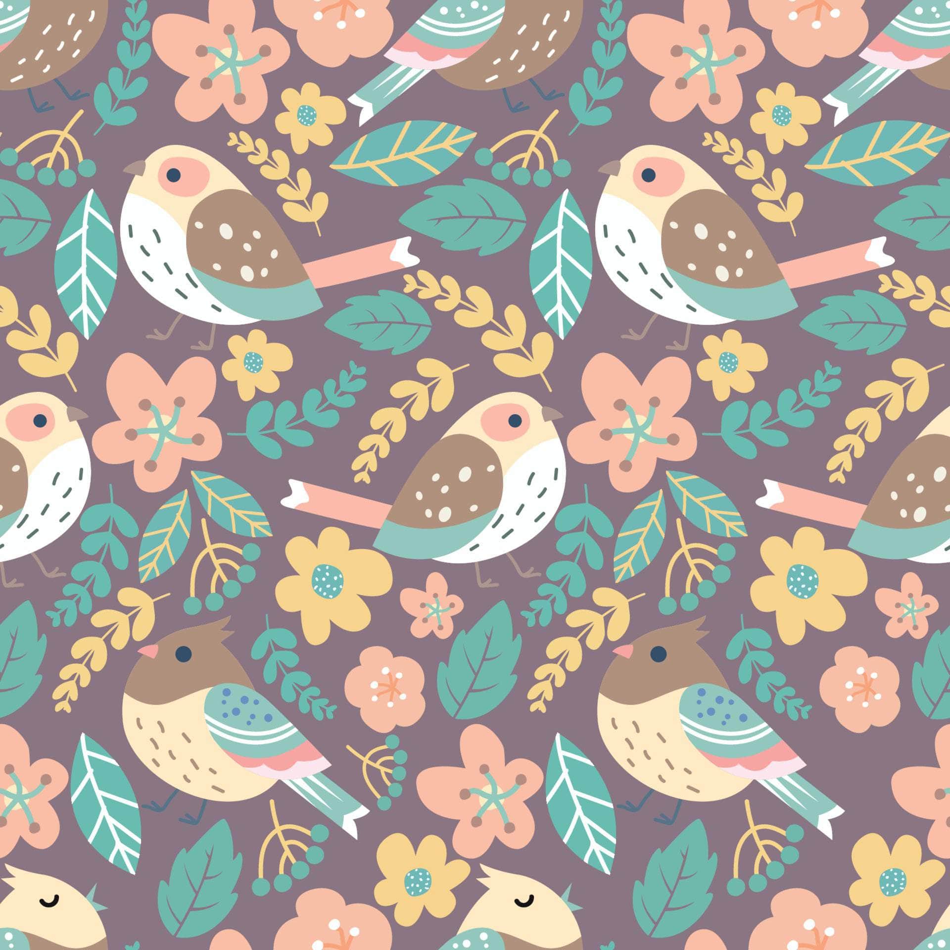 Bird Print Marine Vinyl - Flexa - Image 11