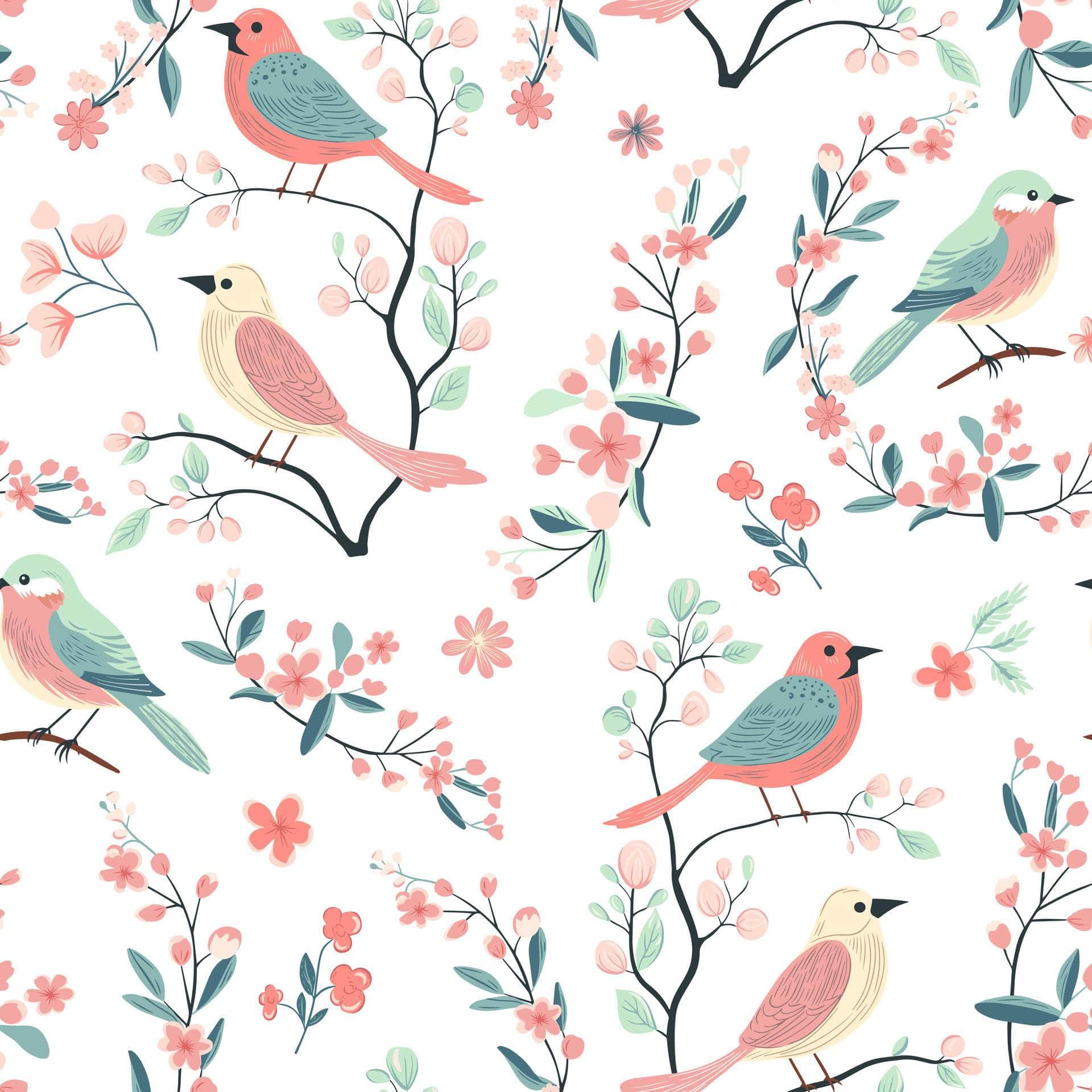 Bird Print Marine Vinyl - Flexa - Image 19