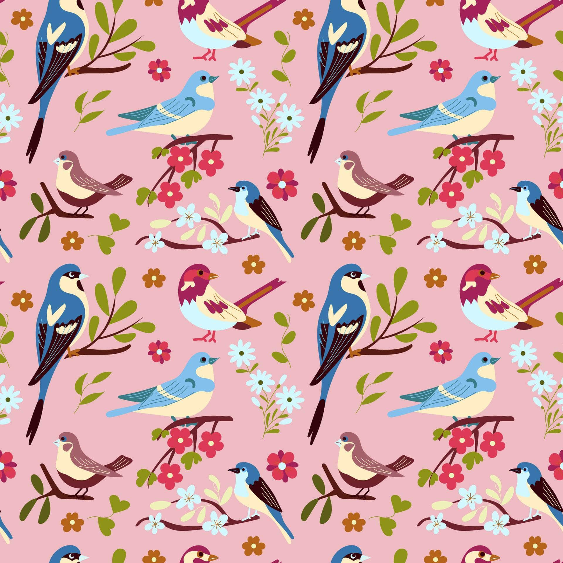 Bird Print Marine Vinyl - Flexa - Image 20