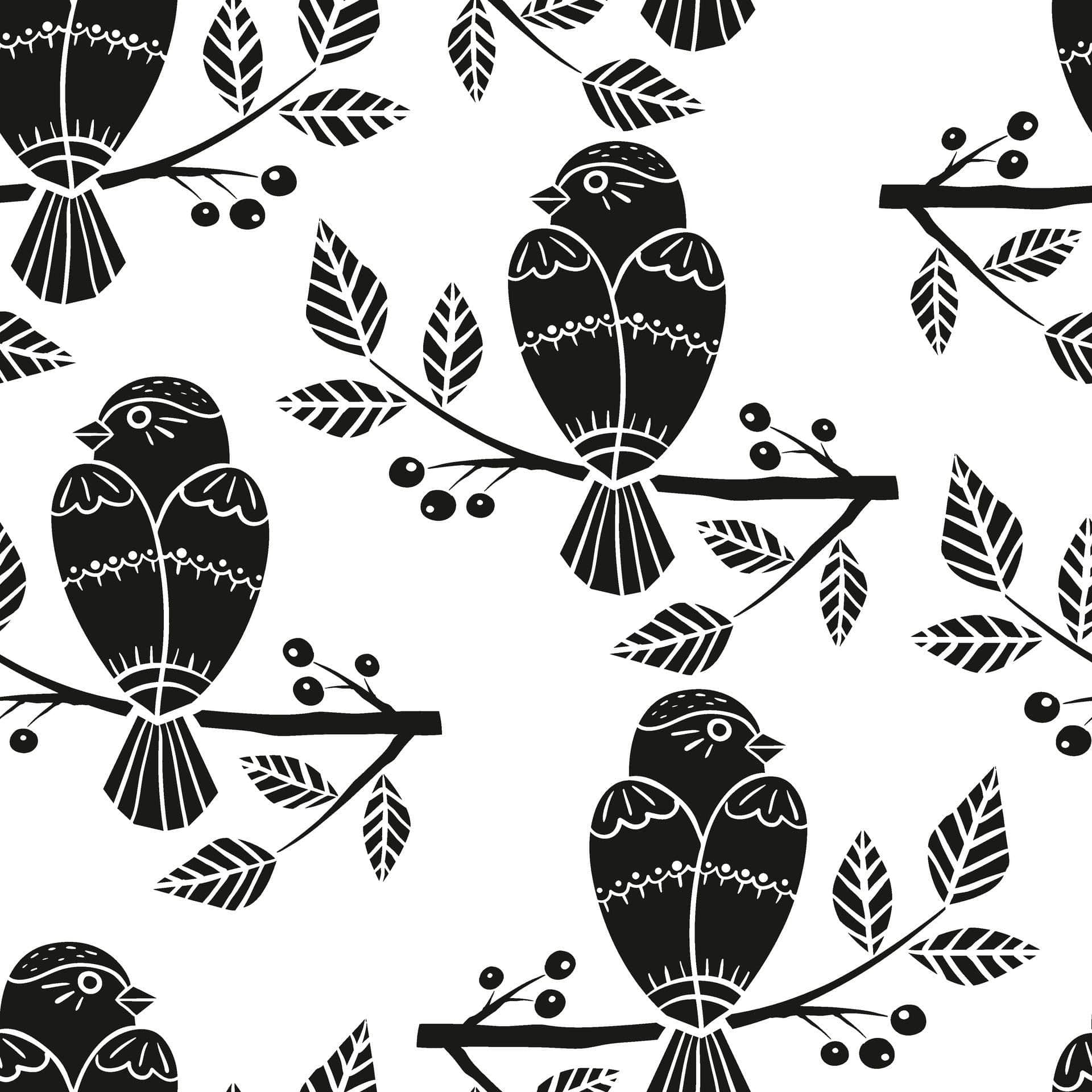 Bird Print Marine Vinyl - Flexa - Image 22