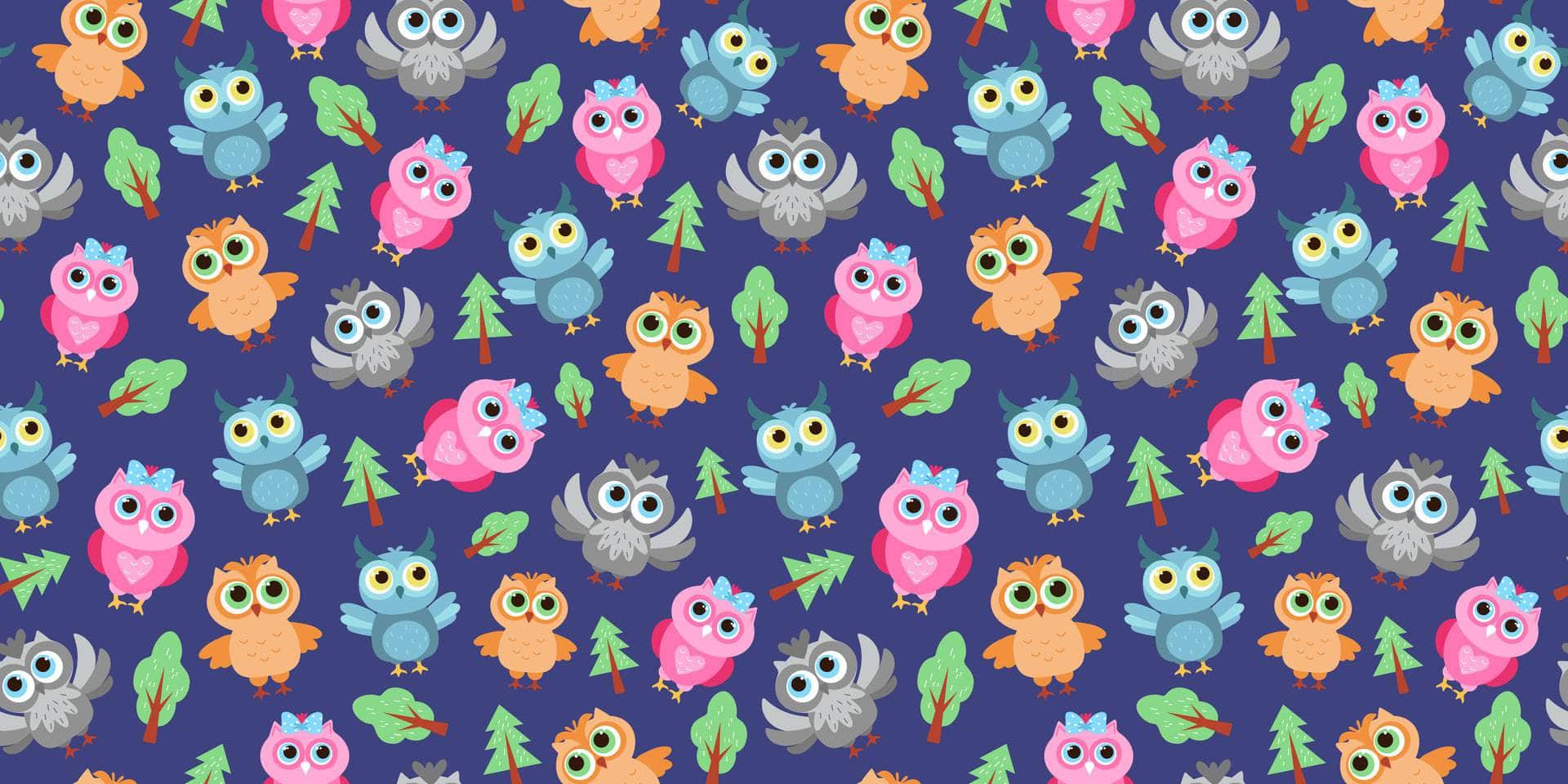 Bird Print Marine Vinyl - Flexa - Image 9